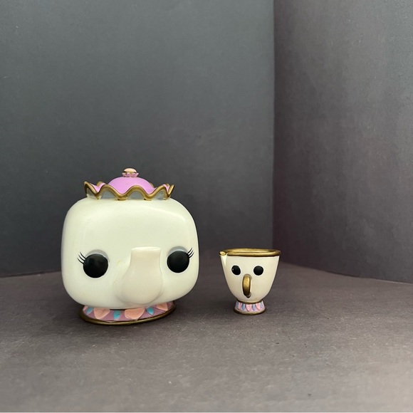 Funko | Other | Funko Pop Beauty And The Beast Mrs Potts And Chip ...